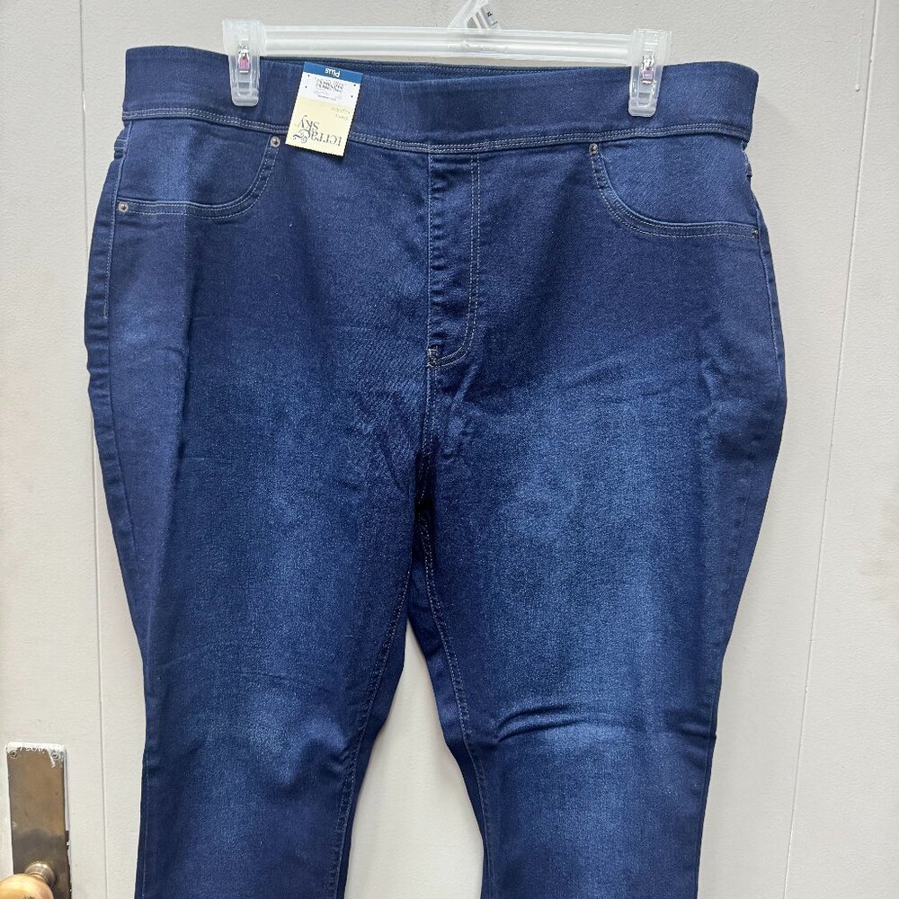 Women's Terra Sky High Rise Pull on Jeans